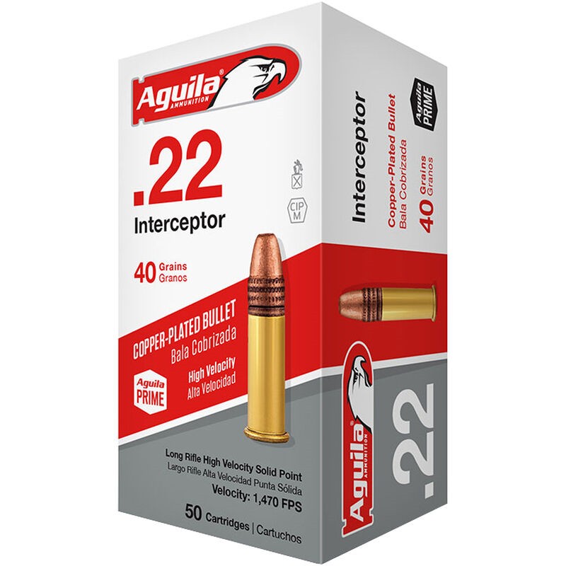 AGUILA 22LR INTCP SP 40GR 50 - Taurus Savings